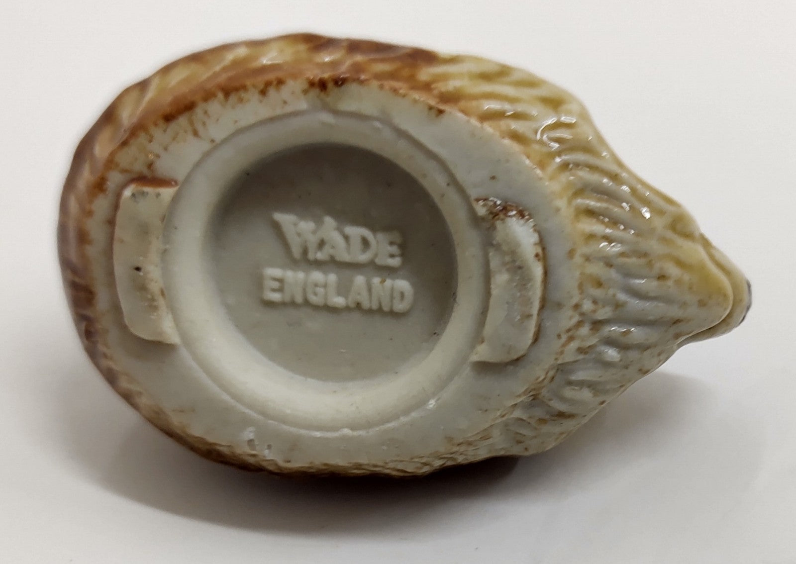 Wade Whimsies Hedgehog Mini Figurine England Vintage Ceramic Wade Animal