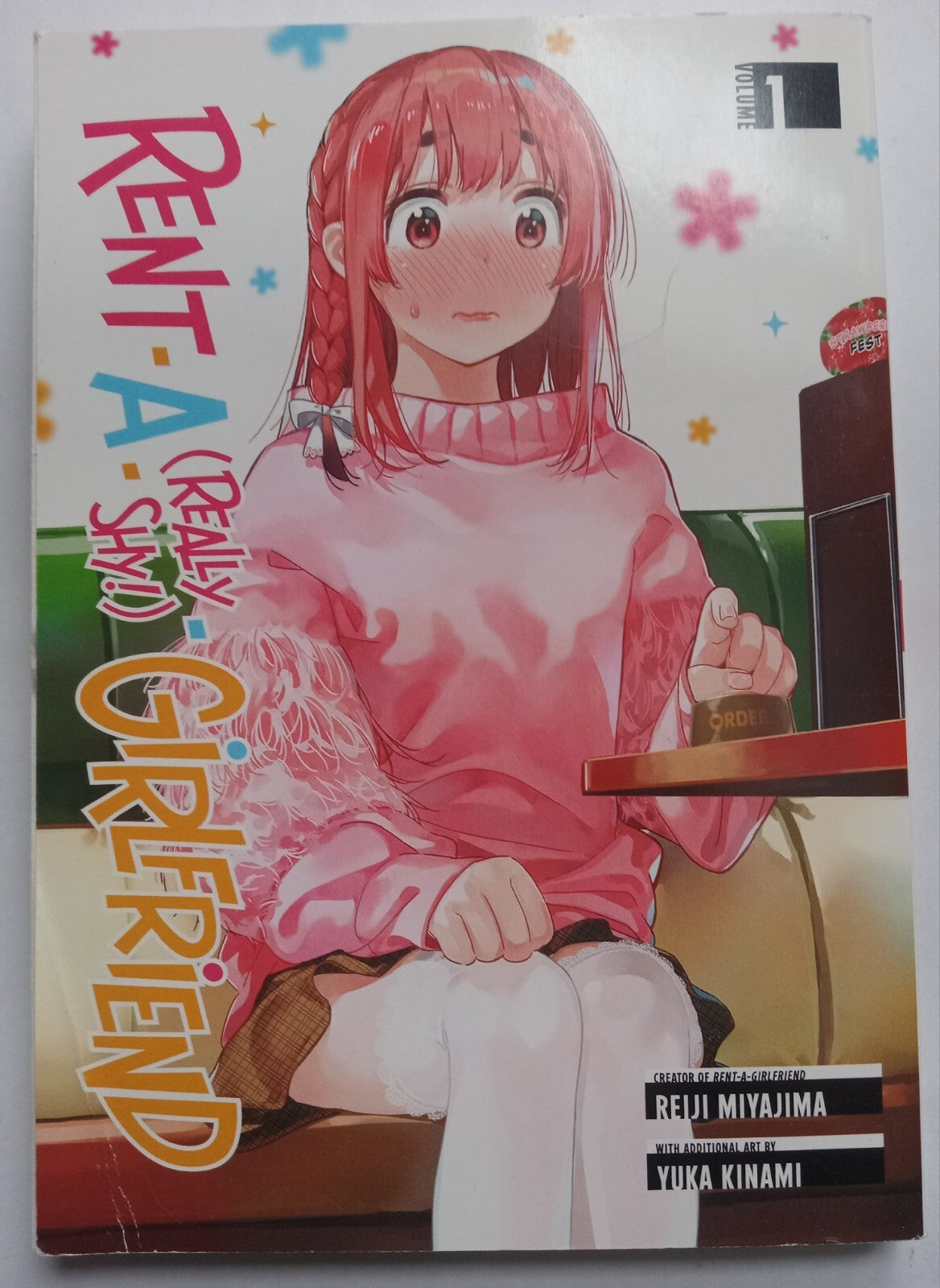 Rent-A-(Really Shy!)-Girlfriend Vol. 1 Manga Comic Book by Reiji Miyajima (G+)