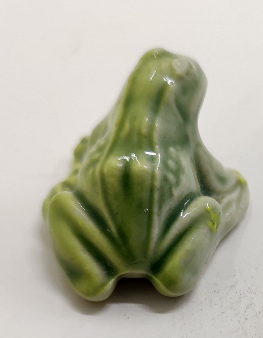 Wade Whimsies Frog Mini Figurine England Vintage Ceramic Wade Collectible