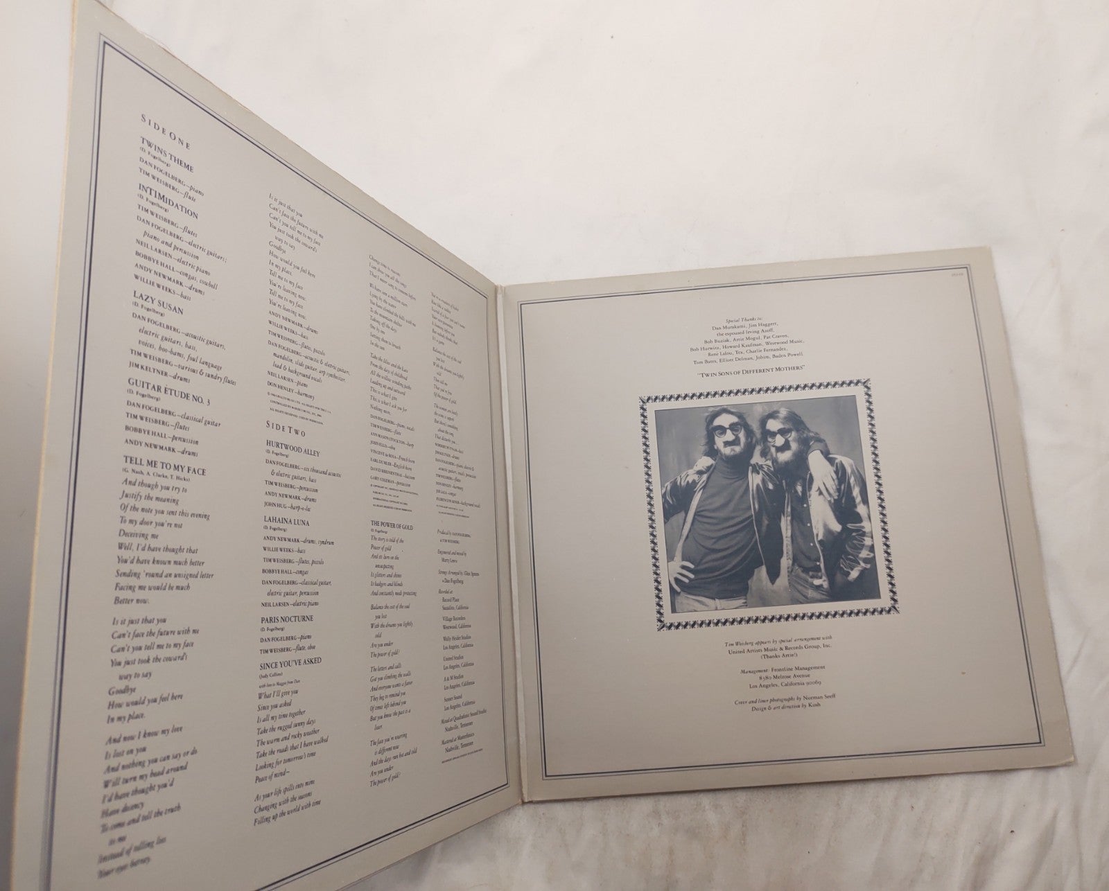 Dan Fogelberg & Tim Weisberg – Twin Sons of Different Mothers LP