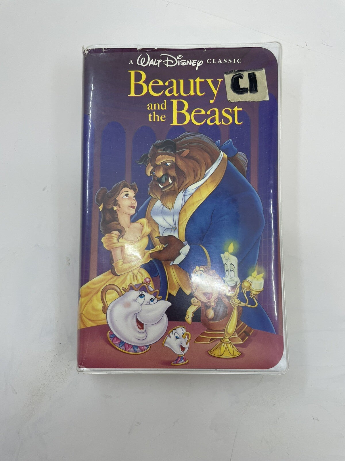 Disney Black Diamond VHS Beauty and the Beast 1992 Rare Classic Film
