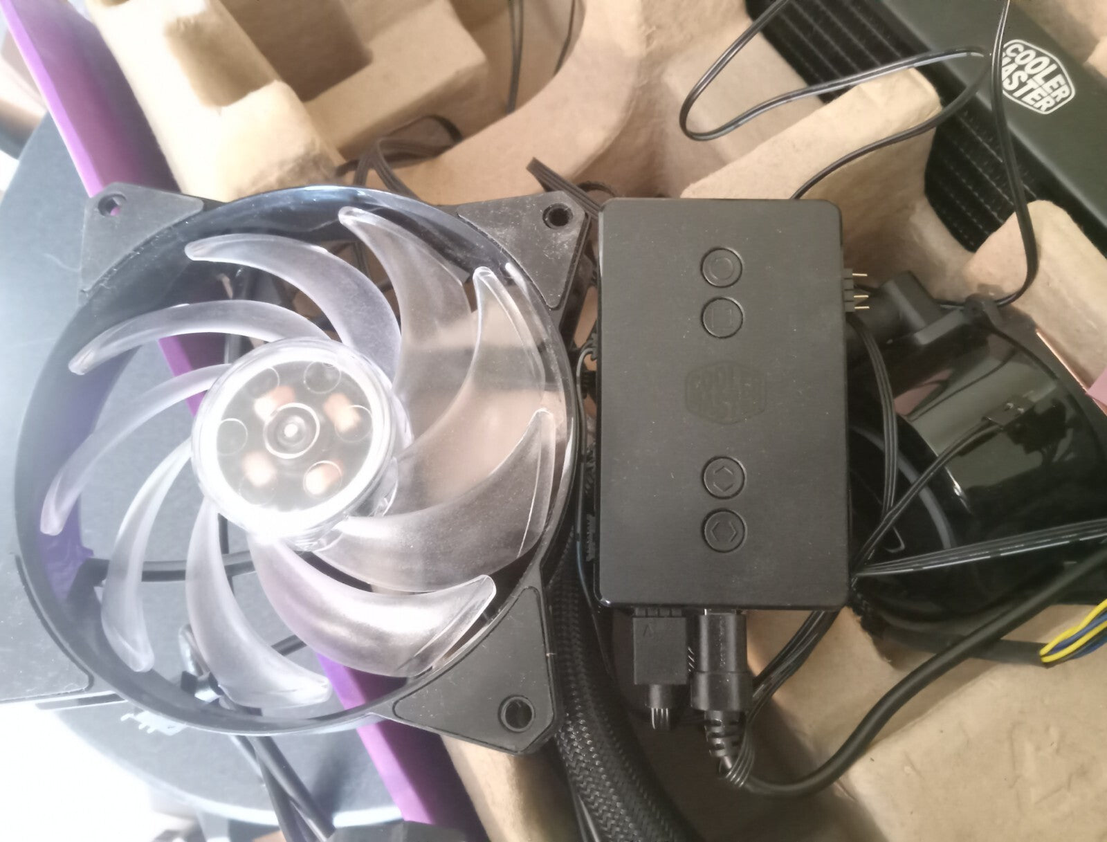 Cooler Master MasterLiquid ML360R RGB CPU Cooler – For Parts or Repair
