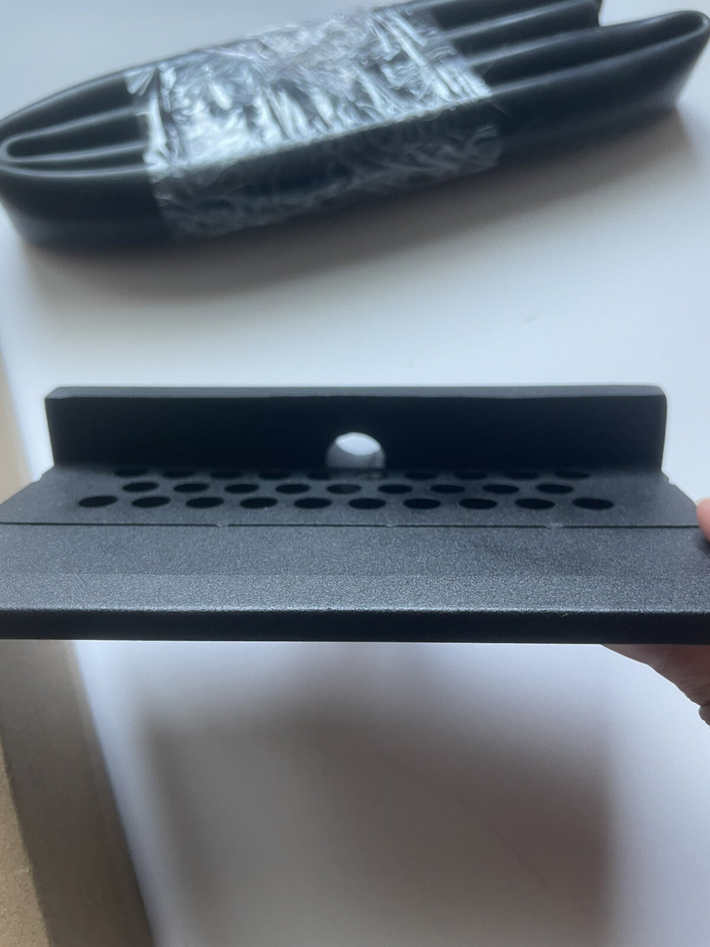 Black Metal Grease Catcher Drain – Flat Top Grill Drip Pan Accessory, Easy Clean