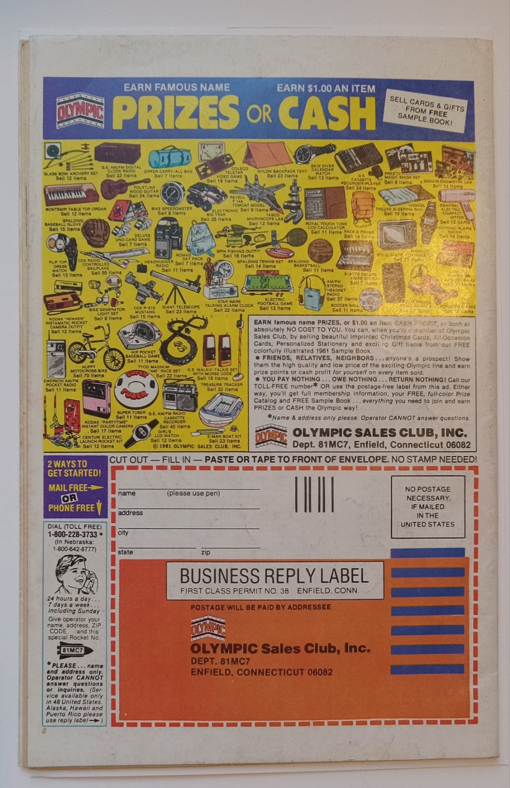 Moon Knight #12 (1981) 1st Appearance Morpheus Bagged and Boarded Comic Book