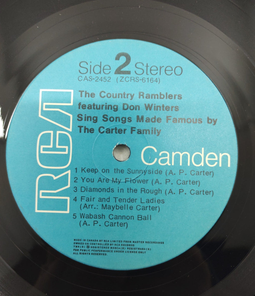 Country Ramblers – Songs Made Famous by Carter Family LP CAS-2452