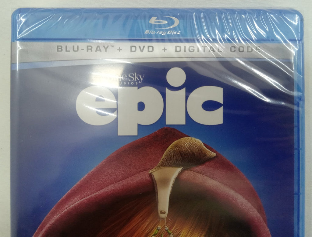 Epic 2013 Blu-ray DVD Digital Copy Animated Family Movie NEW
