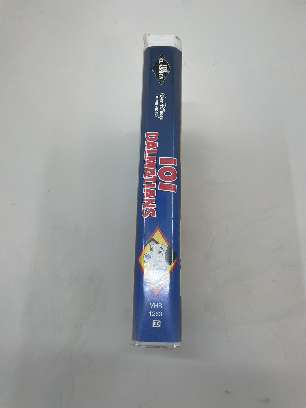 Disney VHS 101 Dalmatians 1992 Classic Animated Film Clamshell