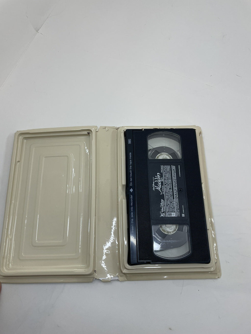 Disney Black Diamond VHS Aladdin 1993 Animated Classic OOP Tape