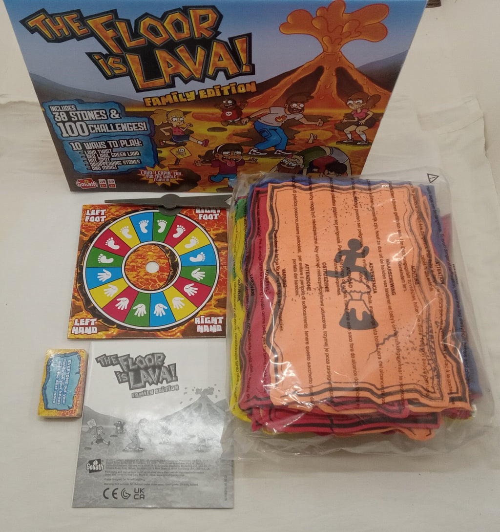 The Floor Is Lava Family Edition Game – Interactive Toy for Kids & Family Fun