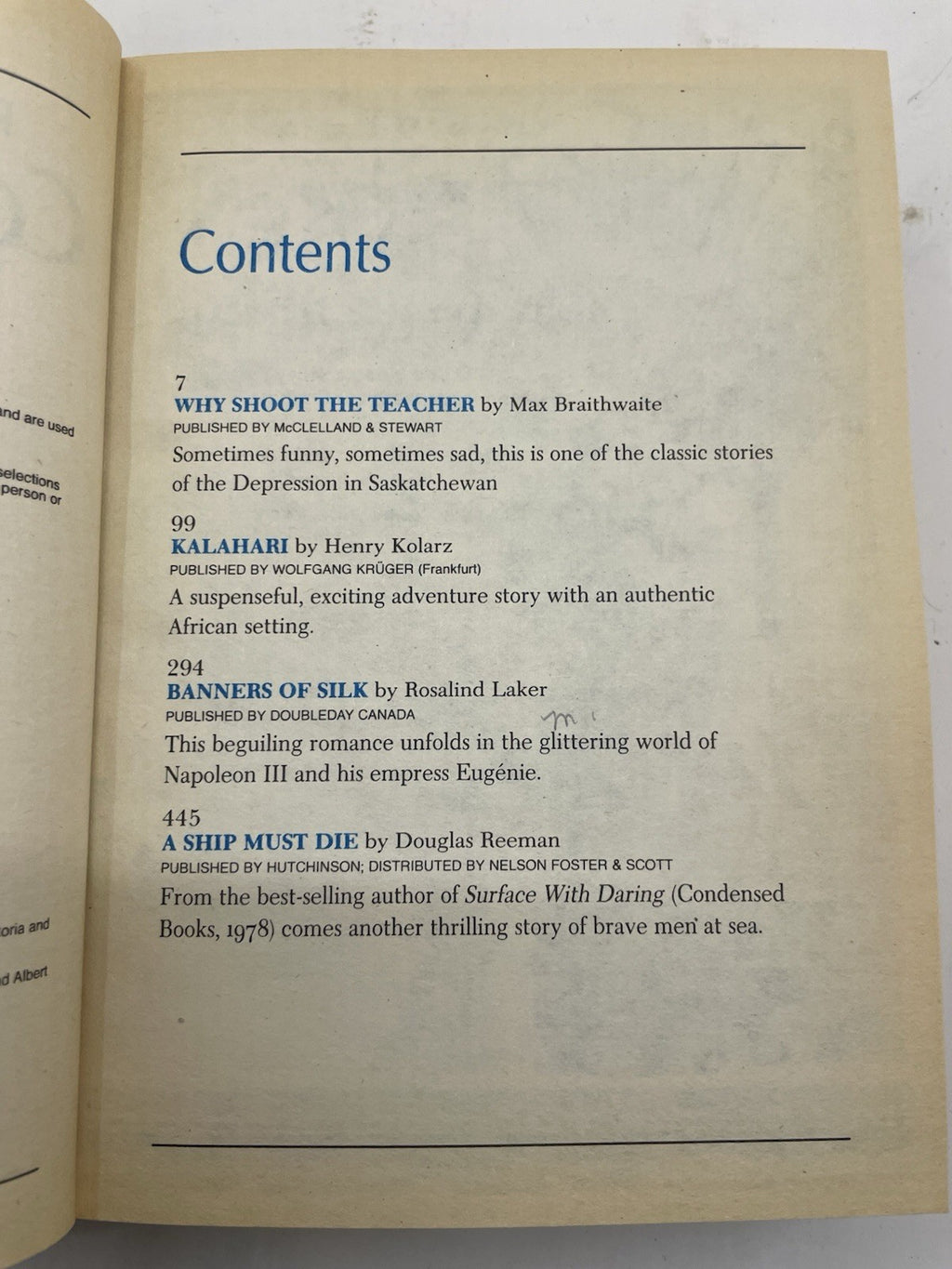 1981 Reader's Digest Condensed 1st Ed HC Leather Gilt Vtg NM Collectible