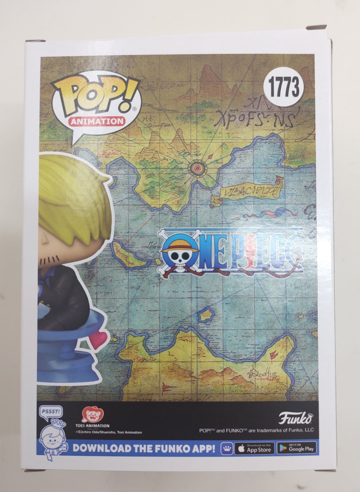 Funko Pop! One Piece Sanji #1773 Wano Vinyl Figure New