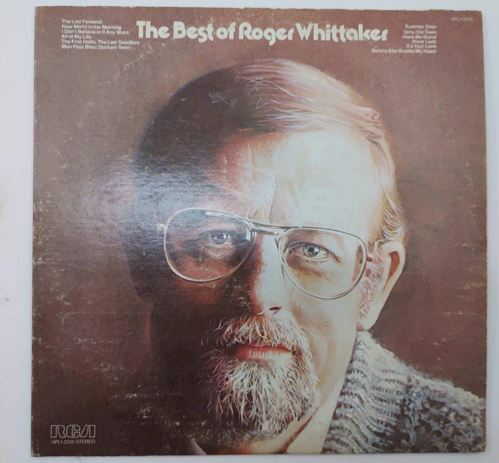 Roger Whittaker – The Best Of Roger Whittaker (1977) Vinyl LP RCA VG