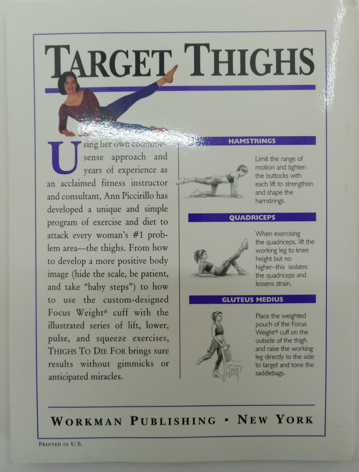 Thighs to Die For by Ann Piccirillo & Ruth Harris – VG+ Comedy Mystery