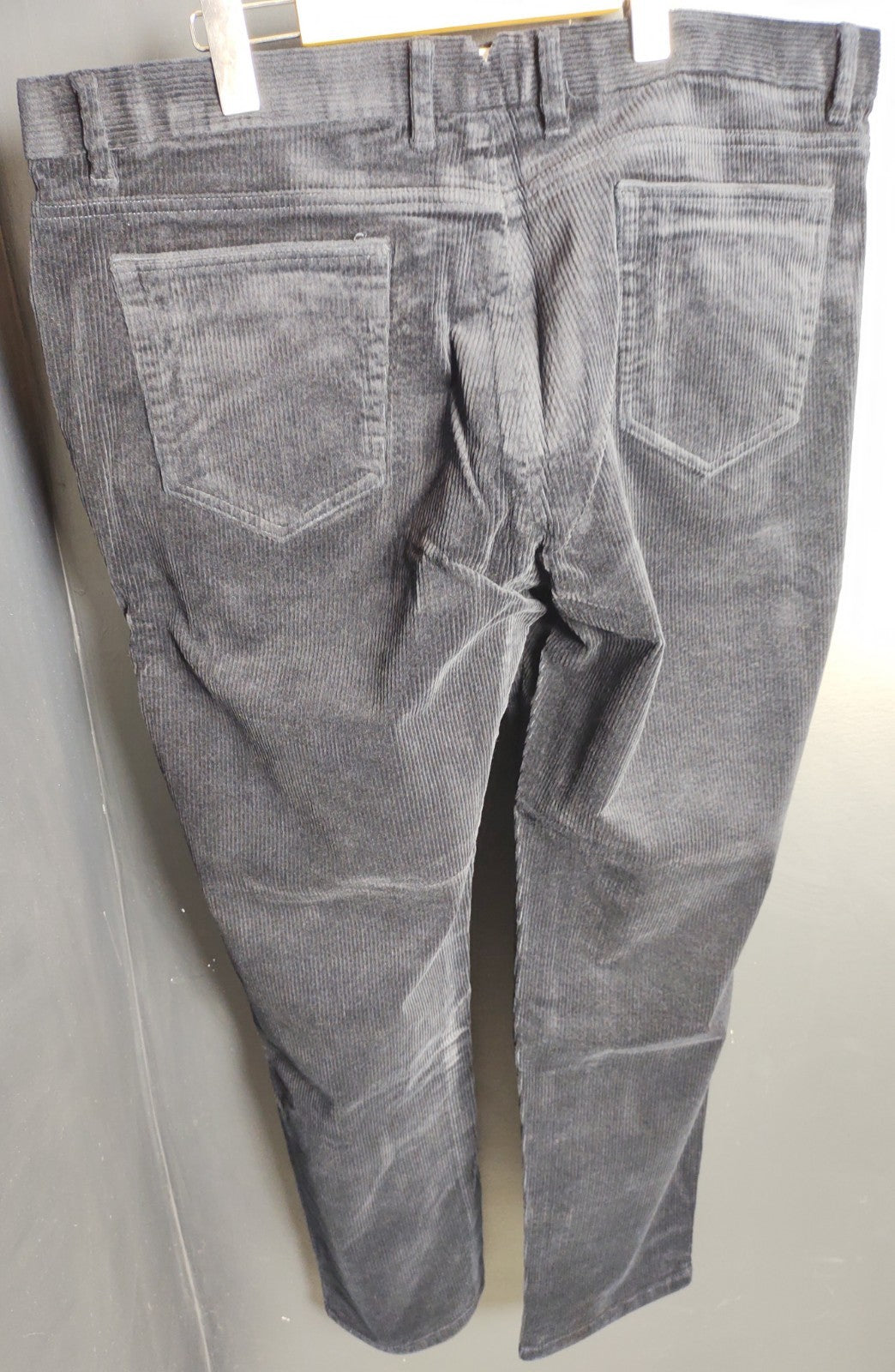 Snover Navy Corduroy Chino Pants Men's Size 44 Soft Thick Durable