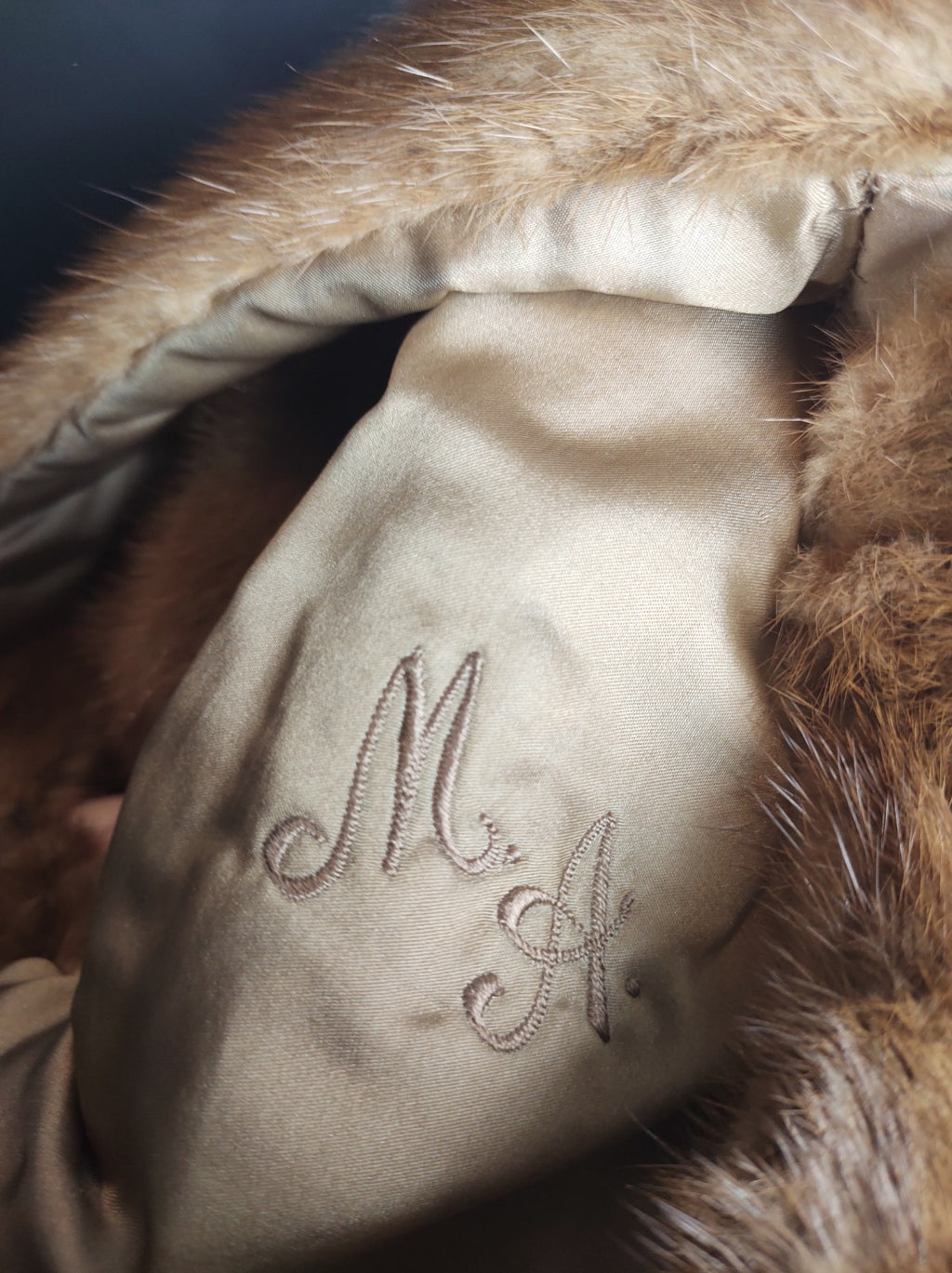 Wilfred Rousseau Montreal Mink Bolero Jacket Vintage Real Fur Cropped Pullover