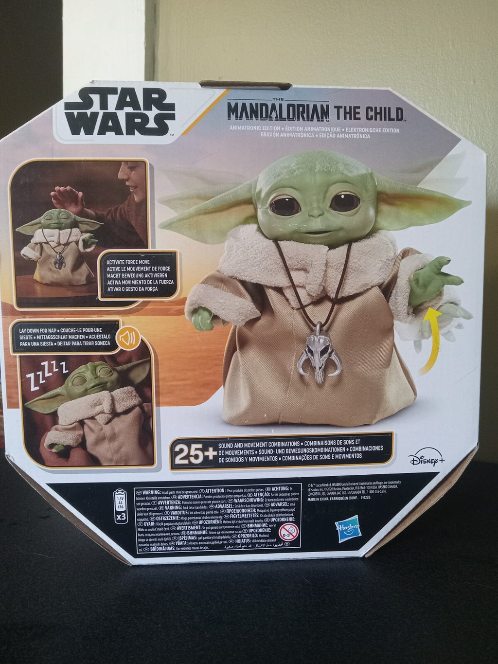 Star Wars The Mandalorian: The Child Animatronic Doll – Sound & Movement
