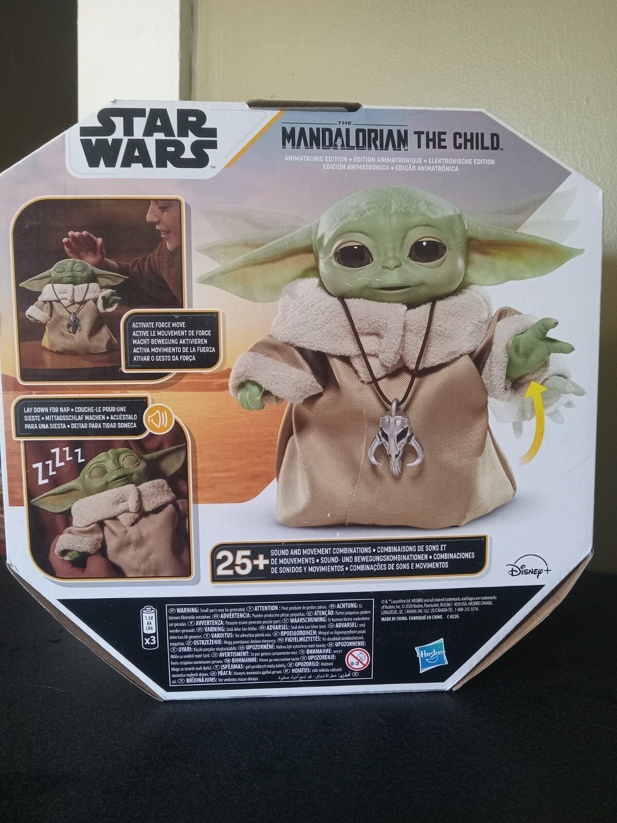 Star Wars The Mandalorian: The Child Animatronic Doll – Sound & Movement