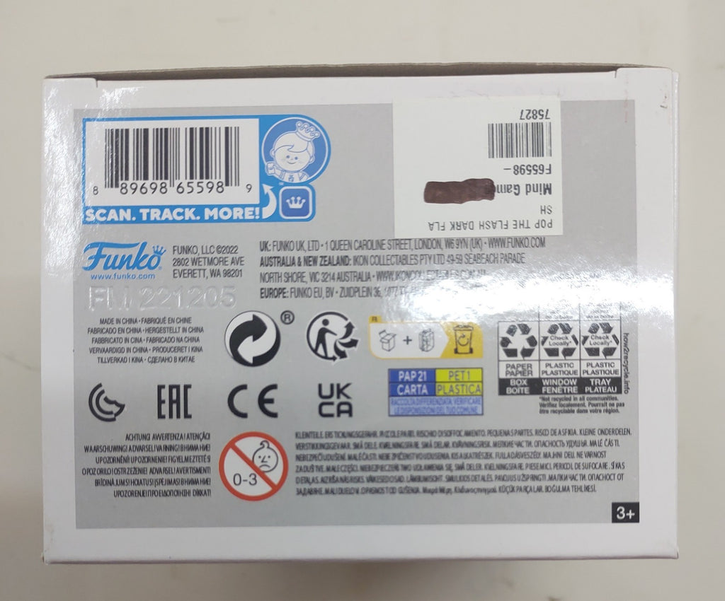 Funko Pop! DC The Flash Dark Flash #1338 Vinyl Figure New