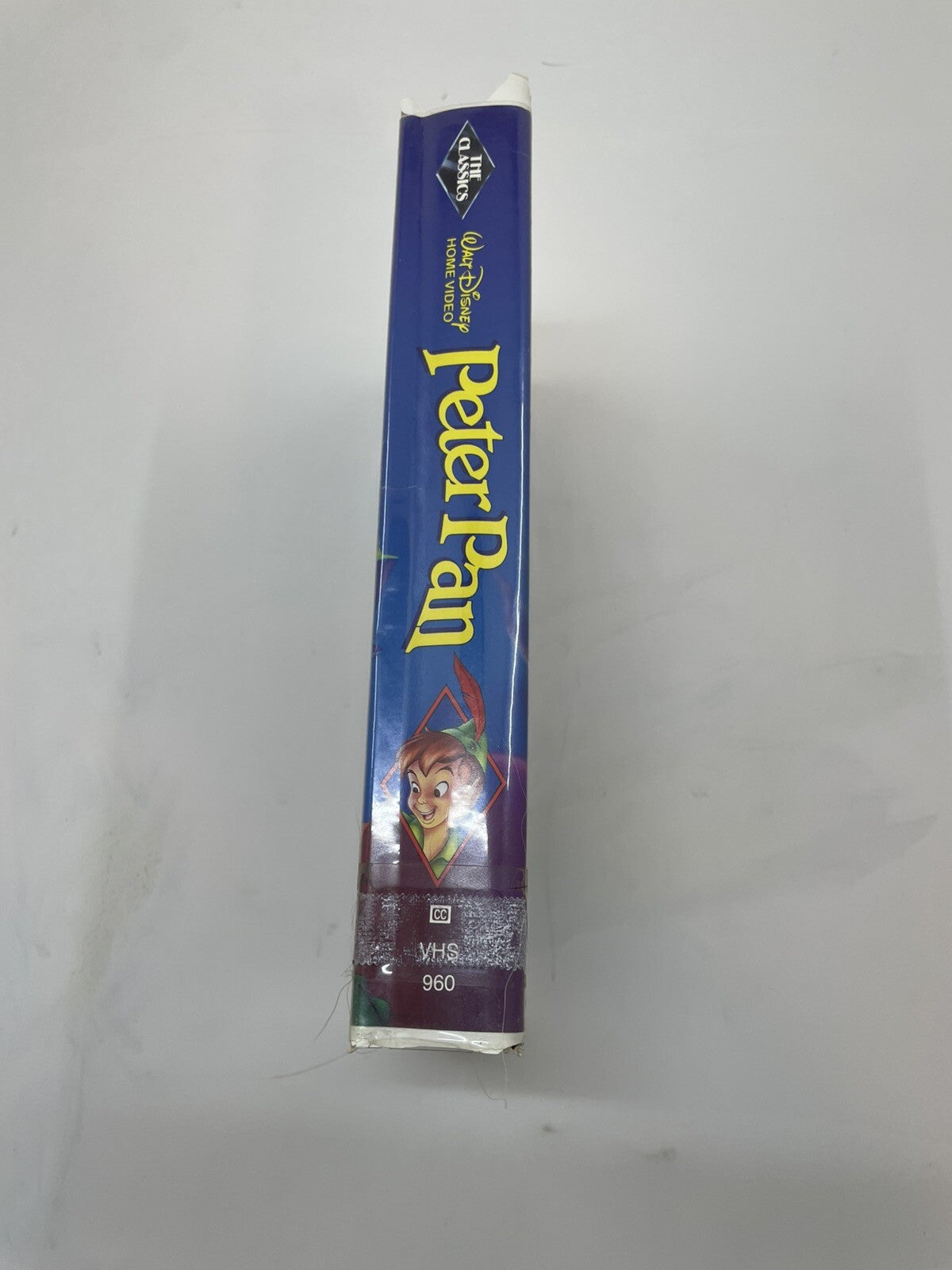 Disney Black Diamond VHS Peter Pan 1990 Vintage Animated Movie