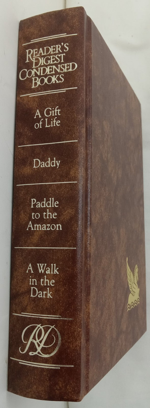 1989 Reader's Digest Condensed 1st Ed HC Leather Gilt Vtg NM Classic