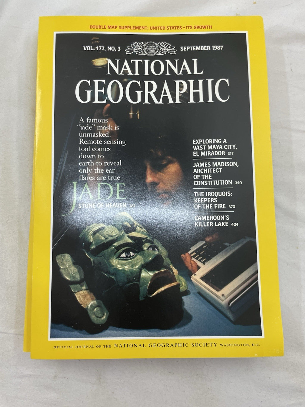 Nat Geo Mags Jul–Dec 1987 Vtg Slipcvr Set Wildlife World Decor Nature