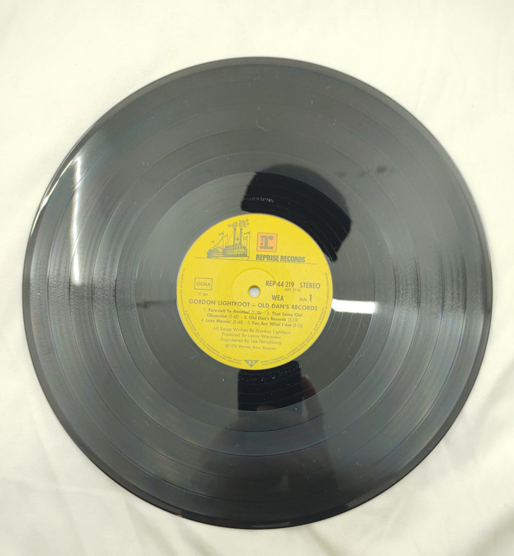 Gordon Lightfoot - Old Dan's Records (1972) Reprise MS 2116 Vinyl LP Album Folk