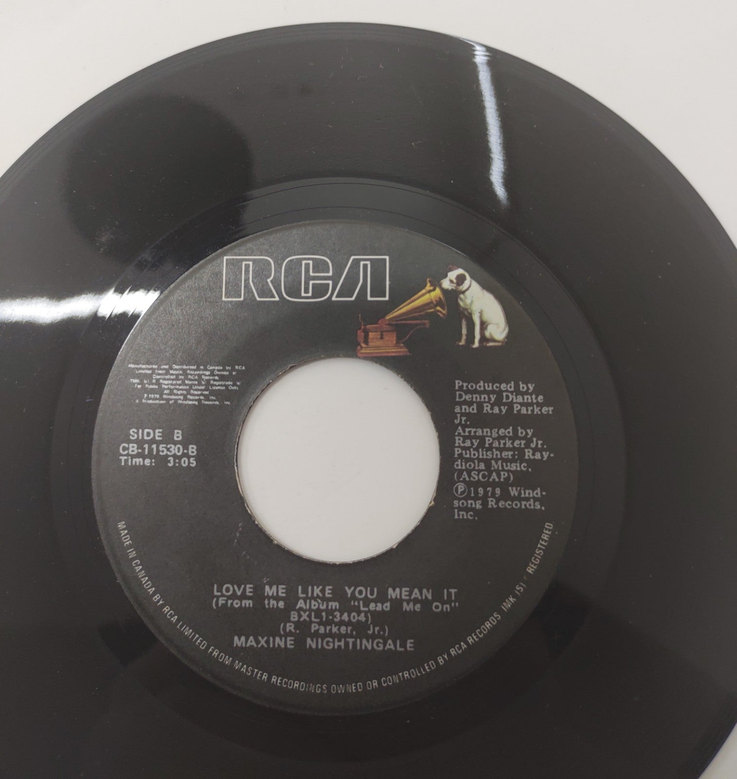 Maxine Nightingale Love Me Like You Mean It 7" 45 Vinyl 1979 RCA