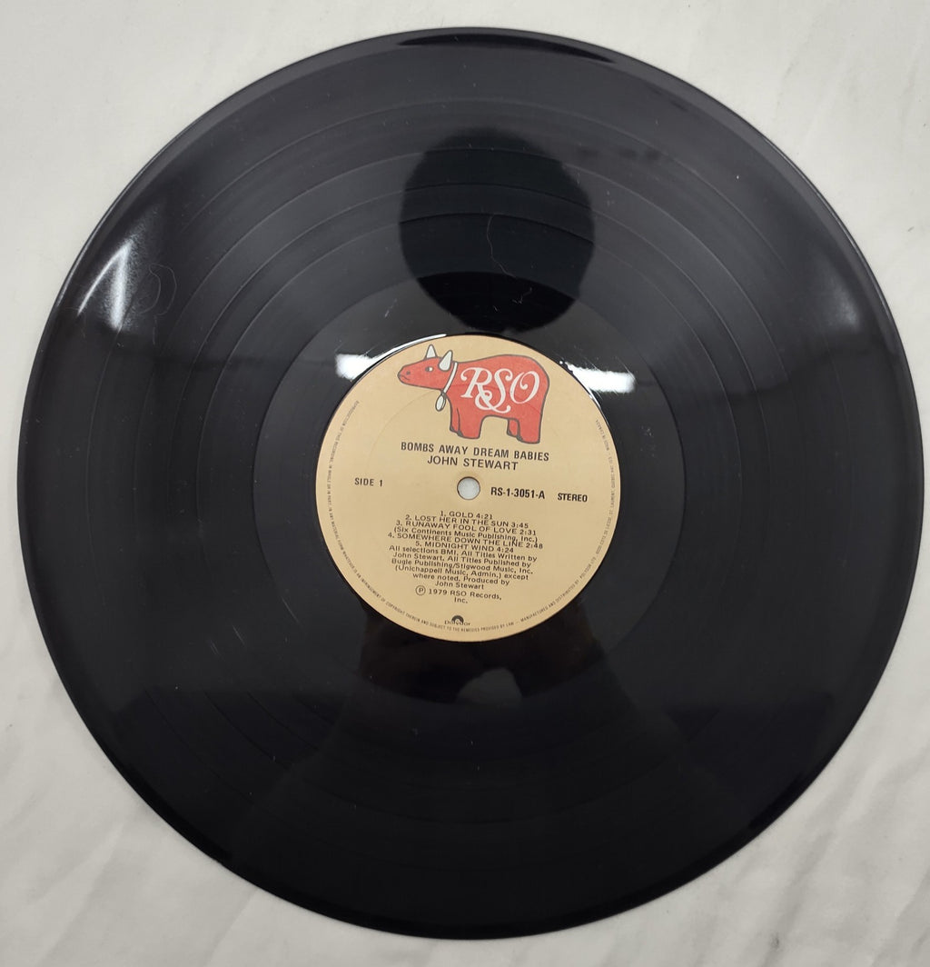 John Stewart – Bombs Away Dream Babies LP RSO RS-1-3051 1979 Folk Rock