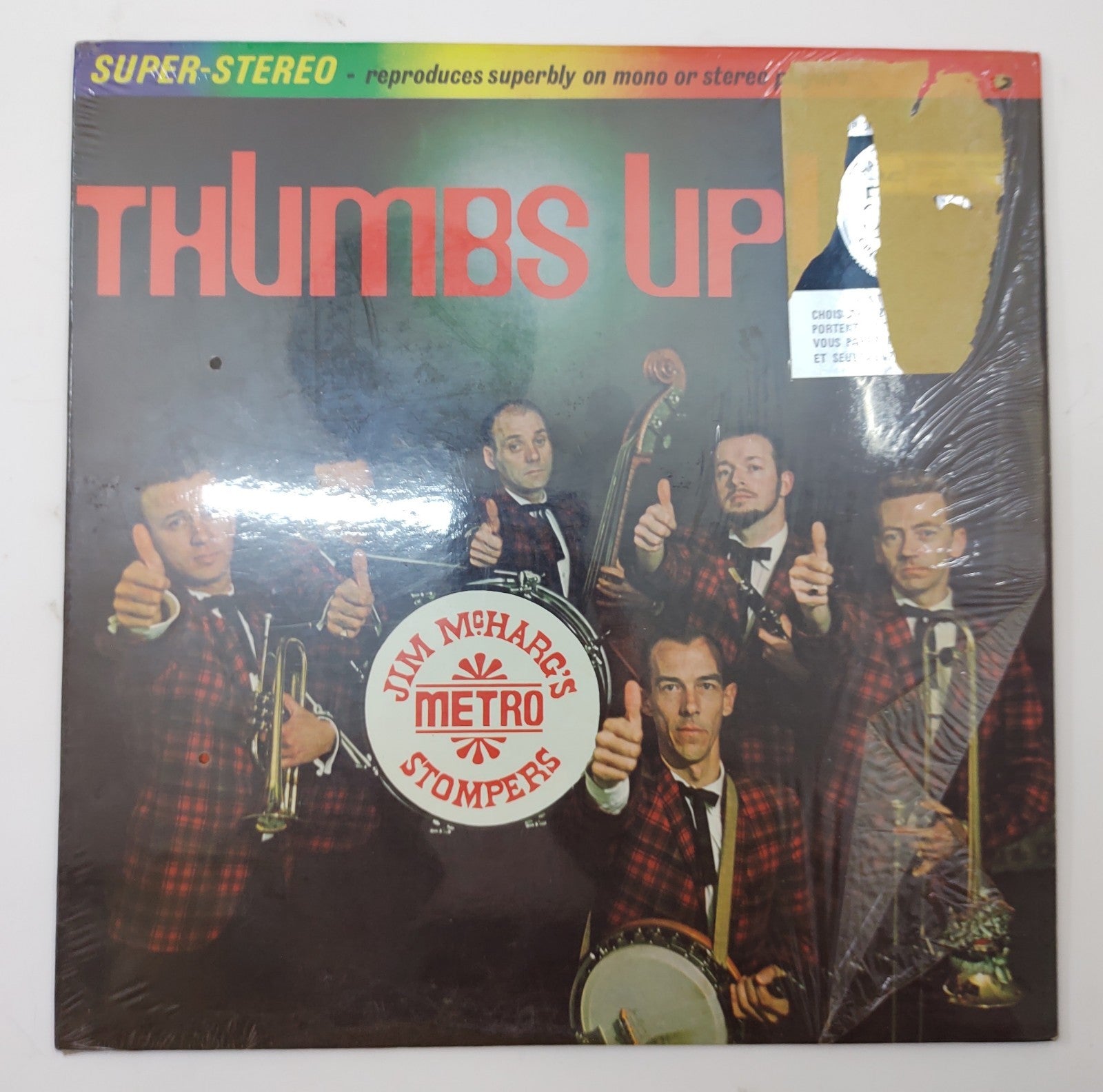 Jim McHarg’s Metro Stompers – Thumbs Up! (1966) Dixieland Jazz Vinyl LP