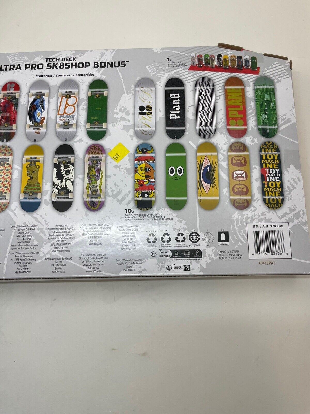 Tech Deck 20 Ultra Pro Skate Shop Fingerboard – Bonus Sealed Collector Set