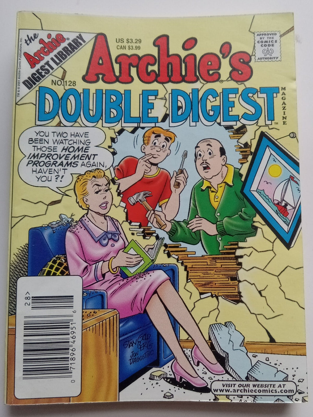 Archie Digest Magazine #128 – Double Digest Special (2015)