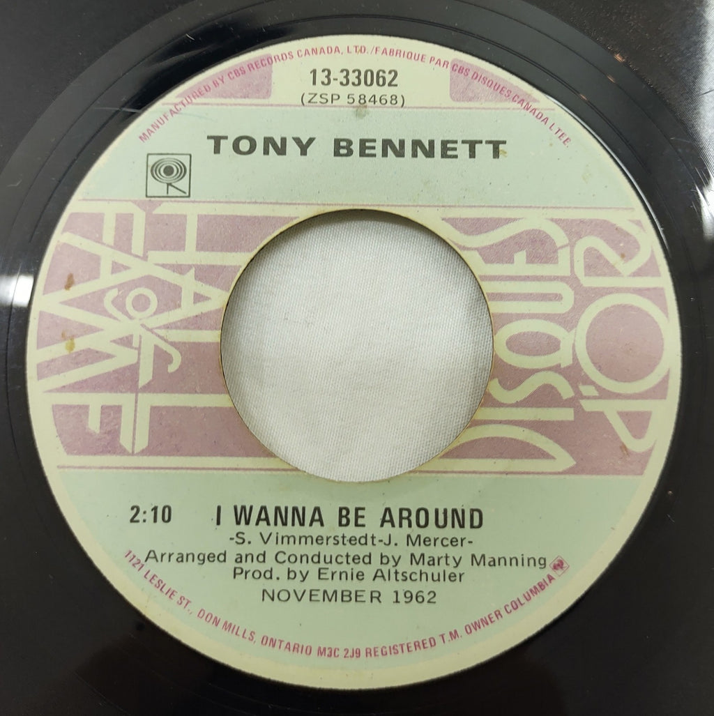 Tony Bennett: I Left My Heart in San Francisco 7" Single #13-33062 #ZSP56077