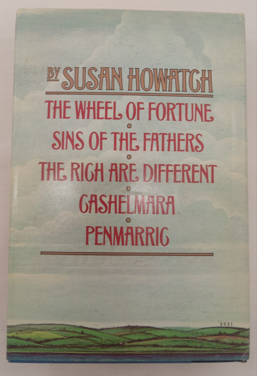 Wheel of Fortune Vol 1 Susan Howatch Historical Gothic Hardcover Vintage Novel