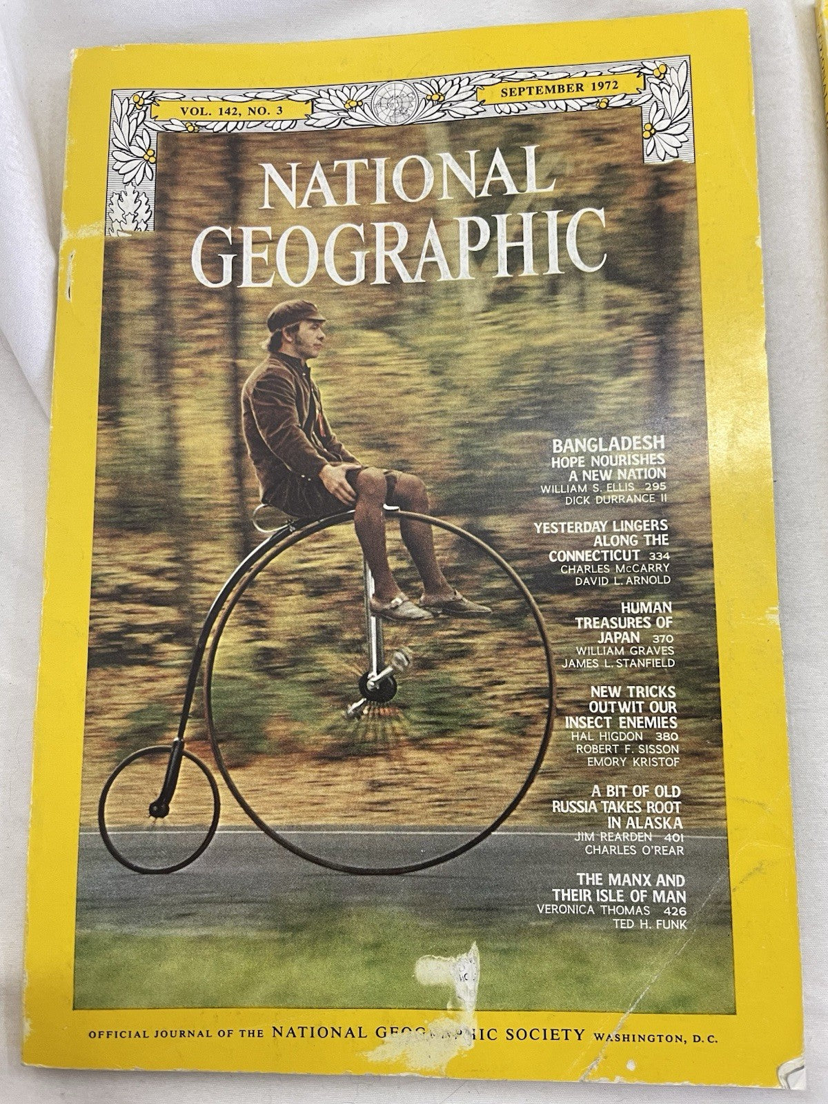 Nat Geo Jul–Dec 1972 Slipcover Lot | Classic, Illustrated, Travel Set