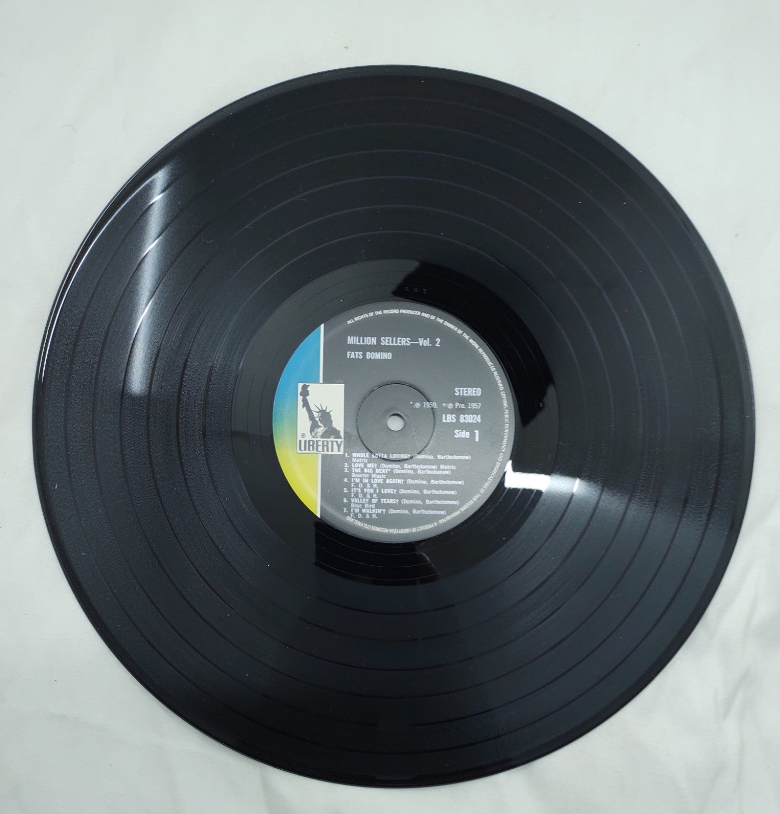 Fats Domino – Million Sellers Vol.2 Liberty LBS83024E Vinyl LP VG