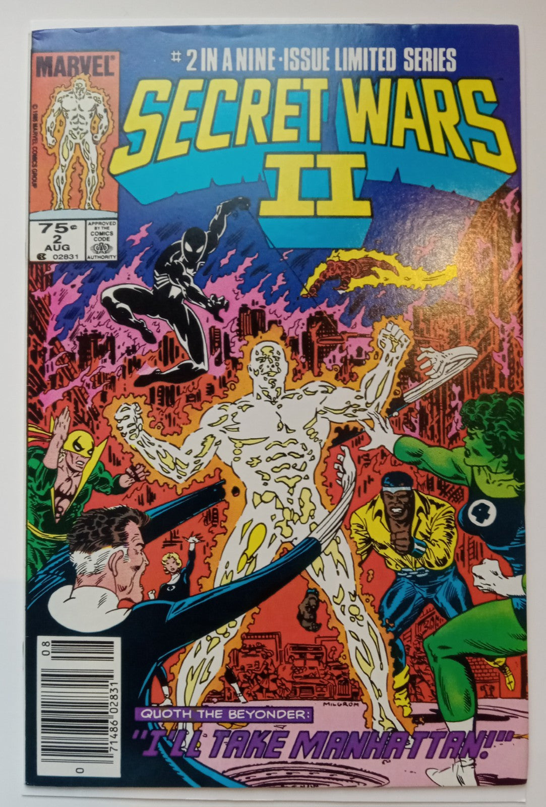 Secret Wars II Vol 2 (1985) Marvel Comics Bagged & Boarded Comic Book Secret VF