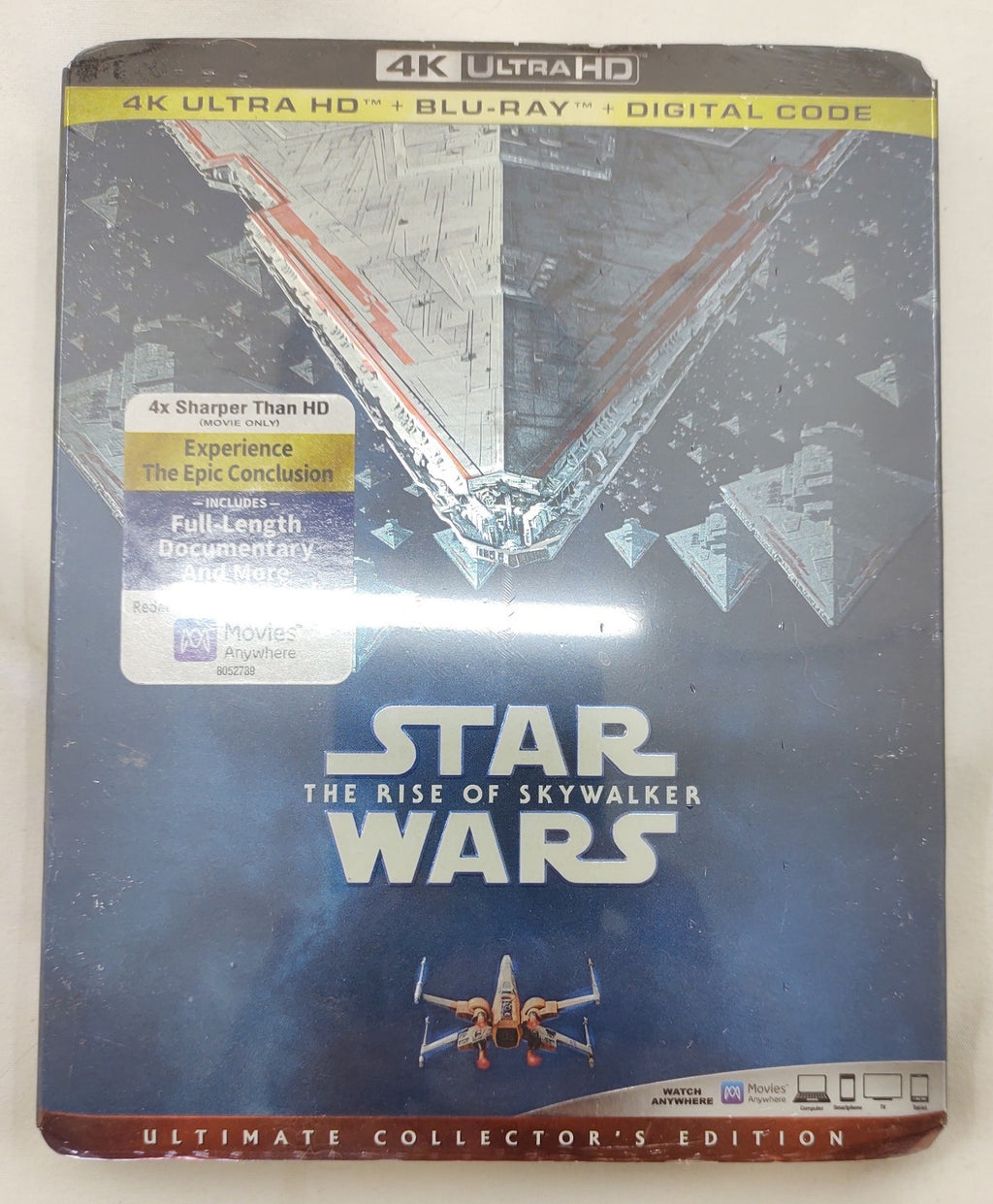 Star Wars Rise of Skywalker 4K Ultra HD Blu-ray Digital Ultimate Collector's Ed.