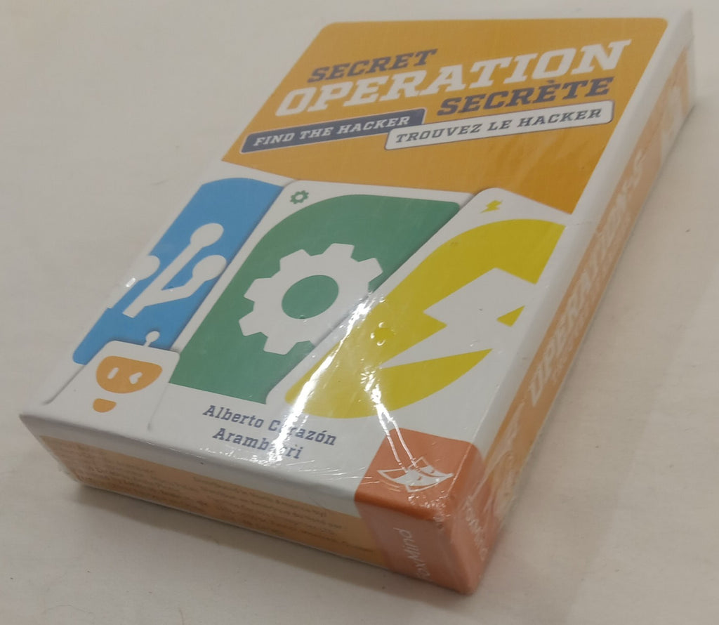 Secret Operation Family Card Game Find the Hacker - FoxMind 2019 - Complete -Spy
