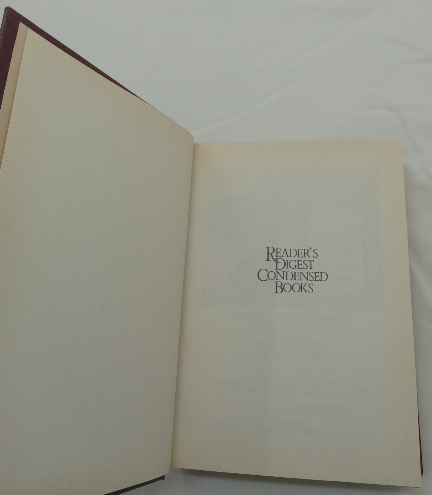 RD Sel Ed HC Vol 1 1991 | Vtg 1st Ed Leather Gilt NM Condensed Anthology