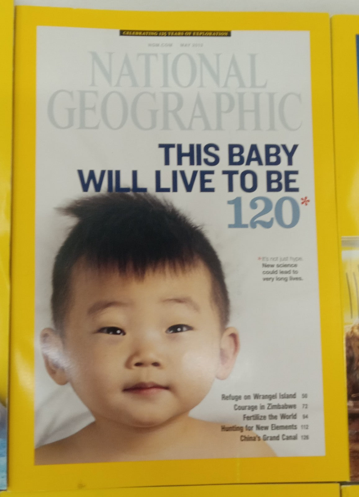 Nat Geo Jan–June 2013 Set | VG+ Magazines w/ Faux Leather Slipcover