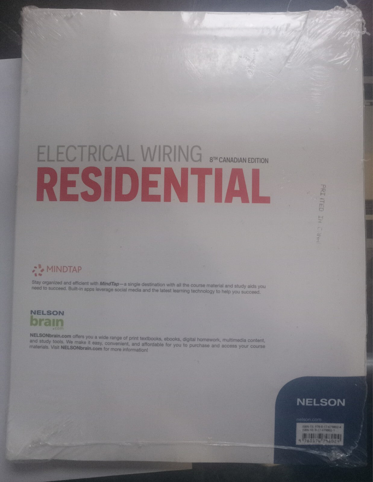 Electrical Wiring Residential by Phil Simmons & Ray C. Mullin – Cengage