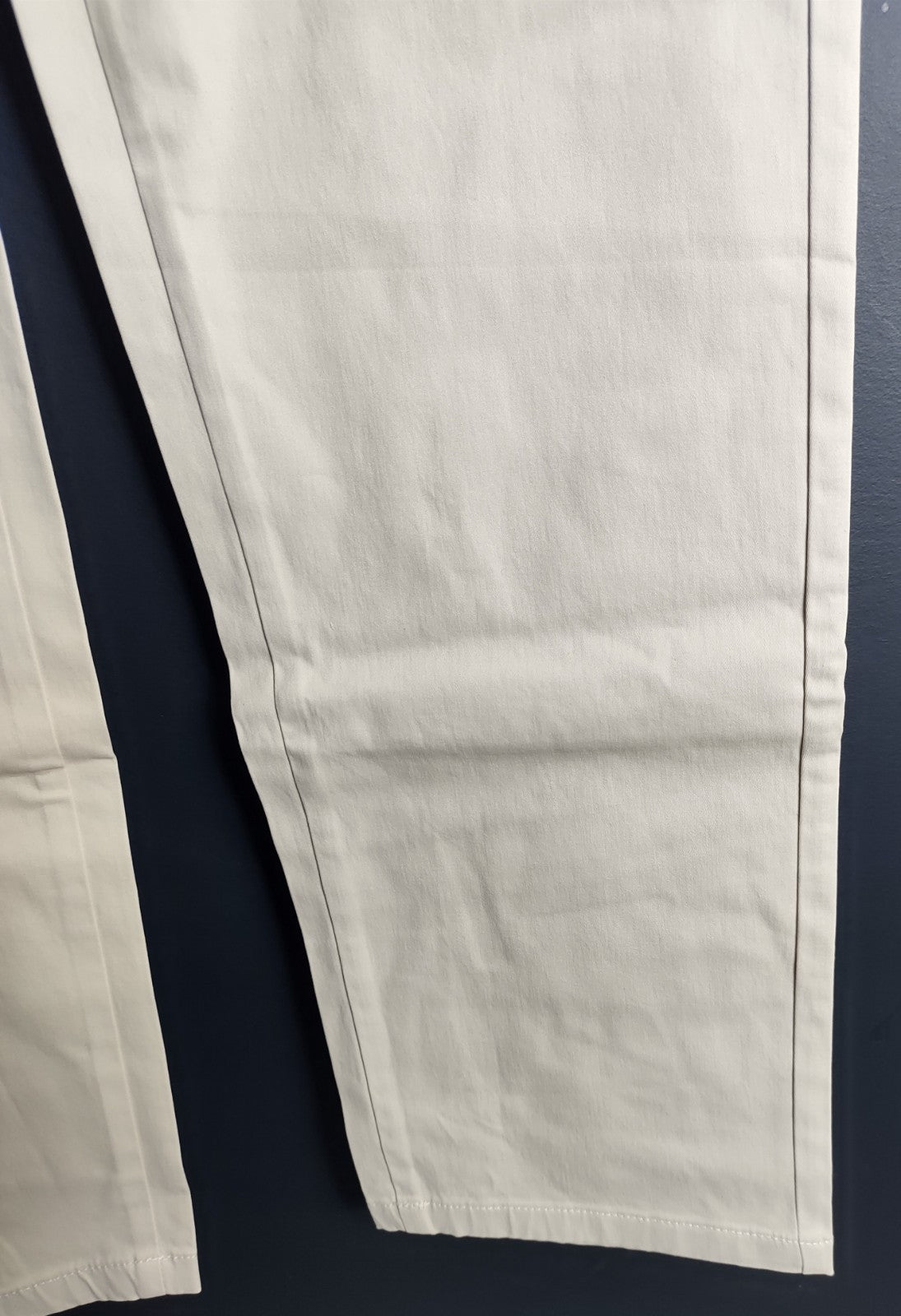 Snover Men’s Beige Chino Pants Straight Leg Cotton Casual Dress NWT