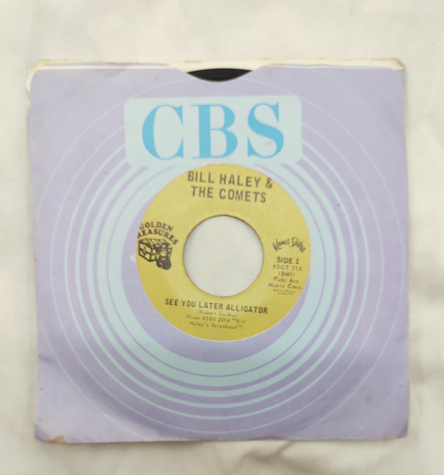 Bill Haley & His Comets – See You Later Alligator 7” Golden Treasures KSGT 71X