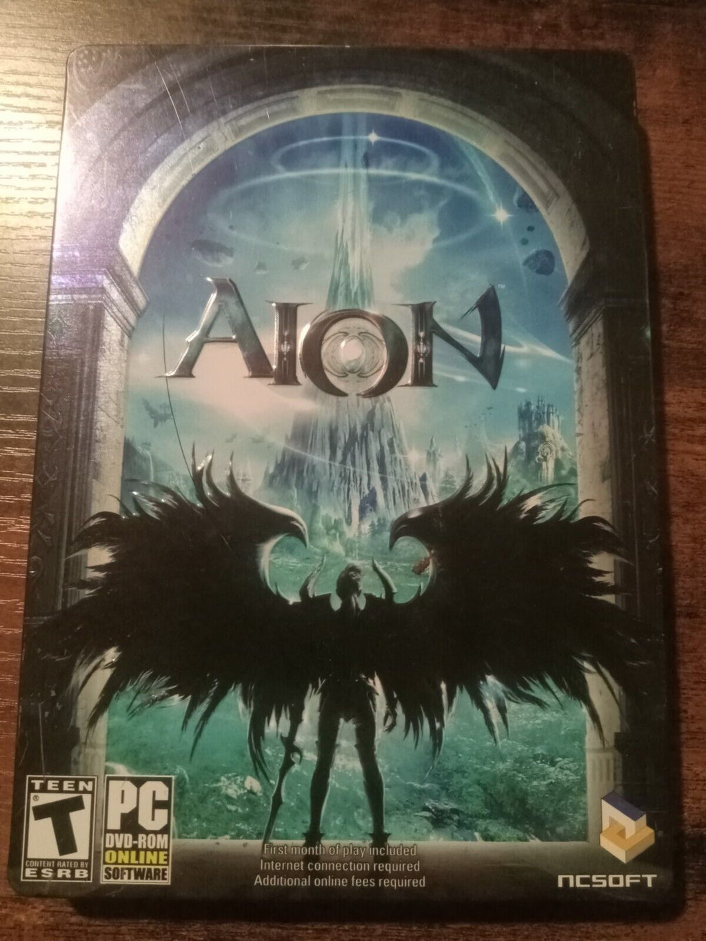 AION PC Game 2009 Steelbook Edition – 2‑Disc DVD‑ROM Metal Case Collector Editi