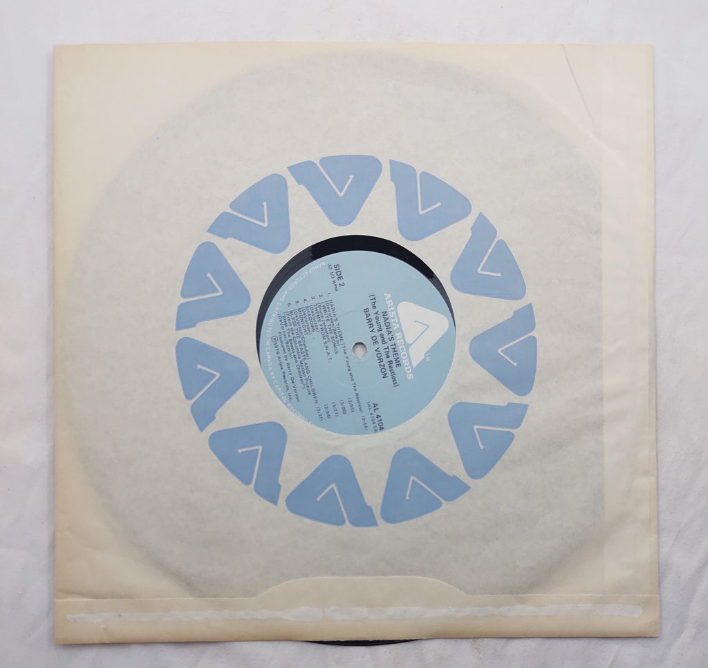 Barry De Vorzon Nadias Theme LP Arista AL-4104 Canada 1976 TV Theme Vinyl Record