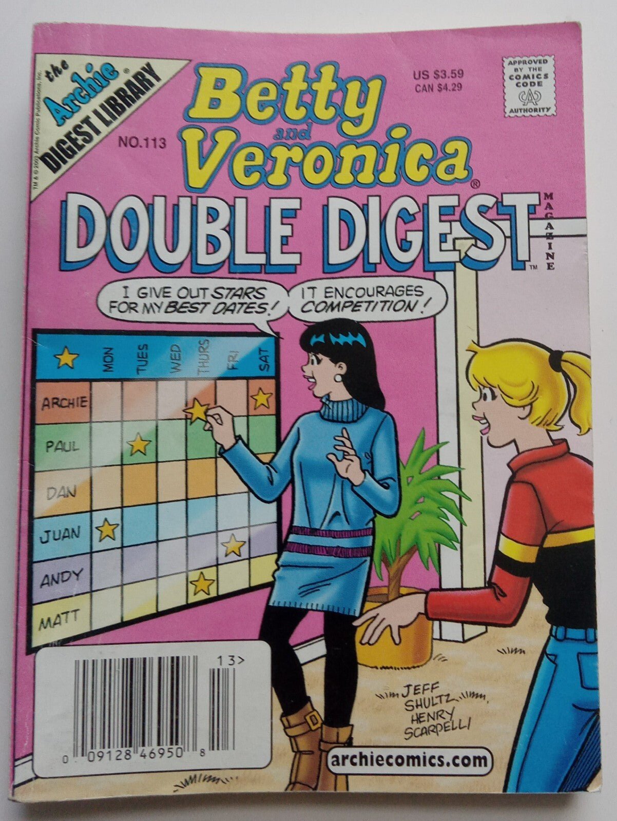 Archie Digest Magazine #113 – Betty & Veronica Digest Special (2003)
