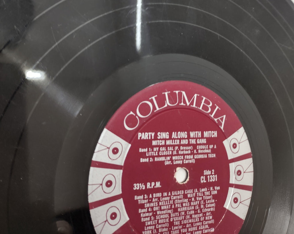 Mitch Miller & The Gang – Party Sing Along With Mitch Vinyl LP Pop Vocal