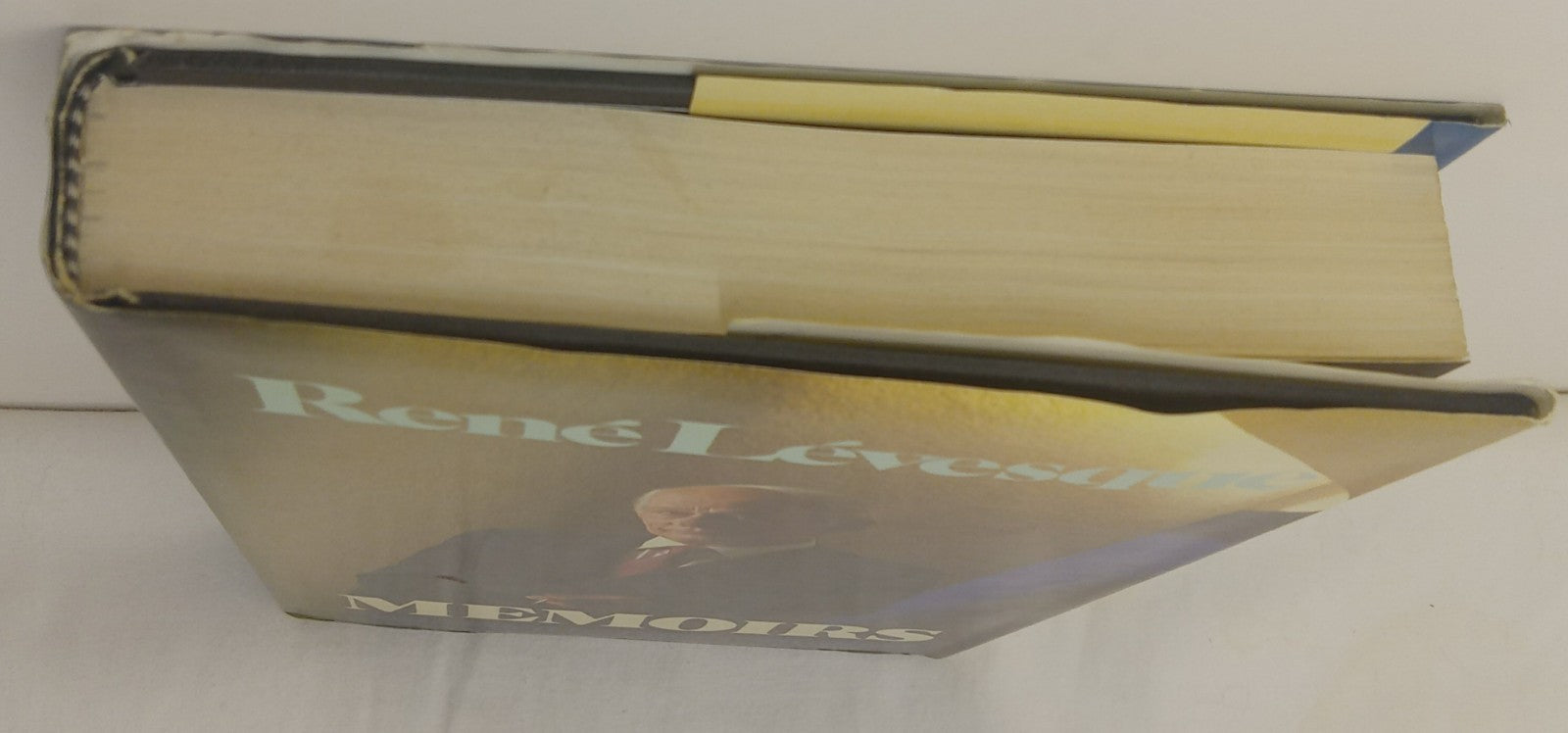 Memoirs of René Lévesque – VG+ Quebec Political Memoir Hardcover Book