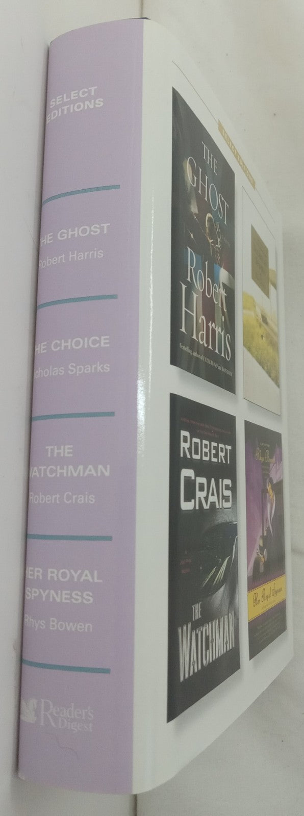 Reader’s Digest Select Edition Hardcover Book VG+ Condition with Dust Jacket