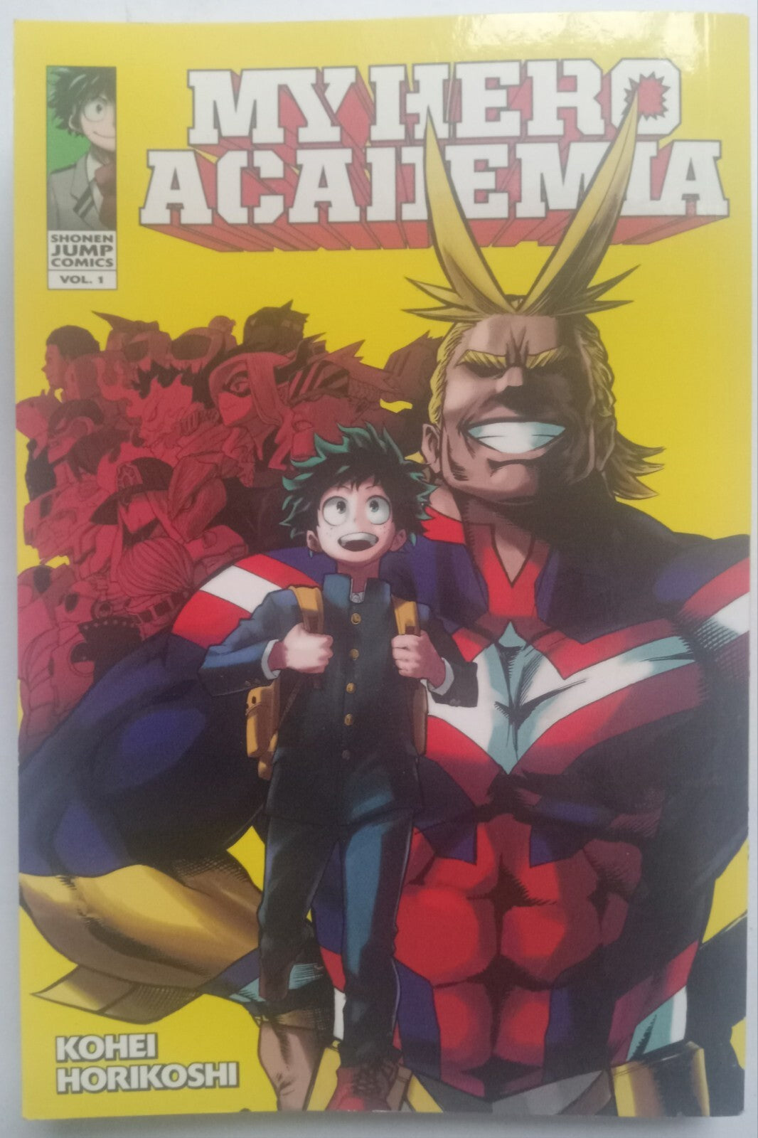 My Hero Academia #1 Manga by Kohei Horikoshi - VIZ Media August 2015 Edition